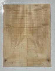 Flame Maple Drop Top Luthier Guitar Figured Wood Bookmatched Set No:49