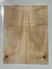 Flame Maple Drop Top Luthier Guitar Figured Wood Bookmatched Set No:50