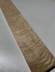 Master Grade Curly Maple Electric Bass Guitar Neck Blank #1