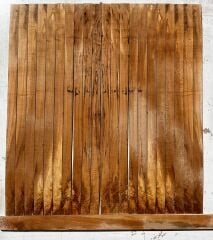 Spalted Flame Maple Oud Ribs Set No;03