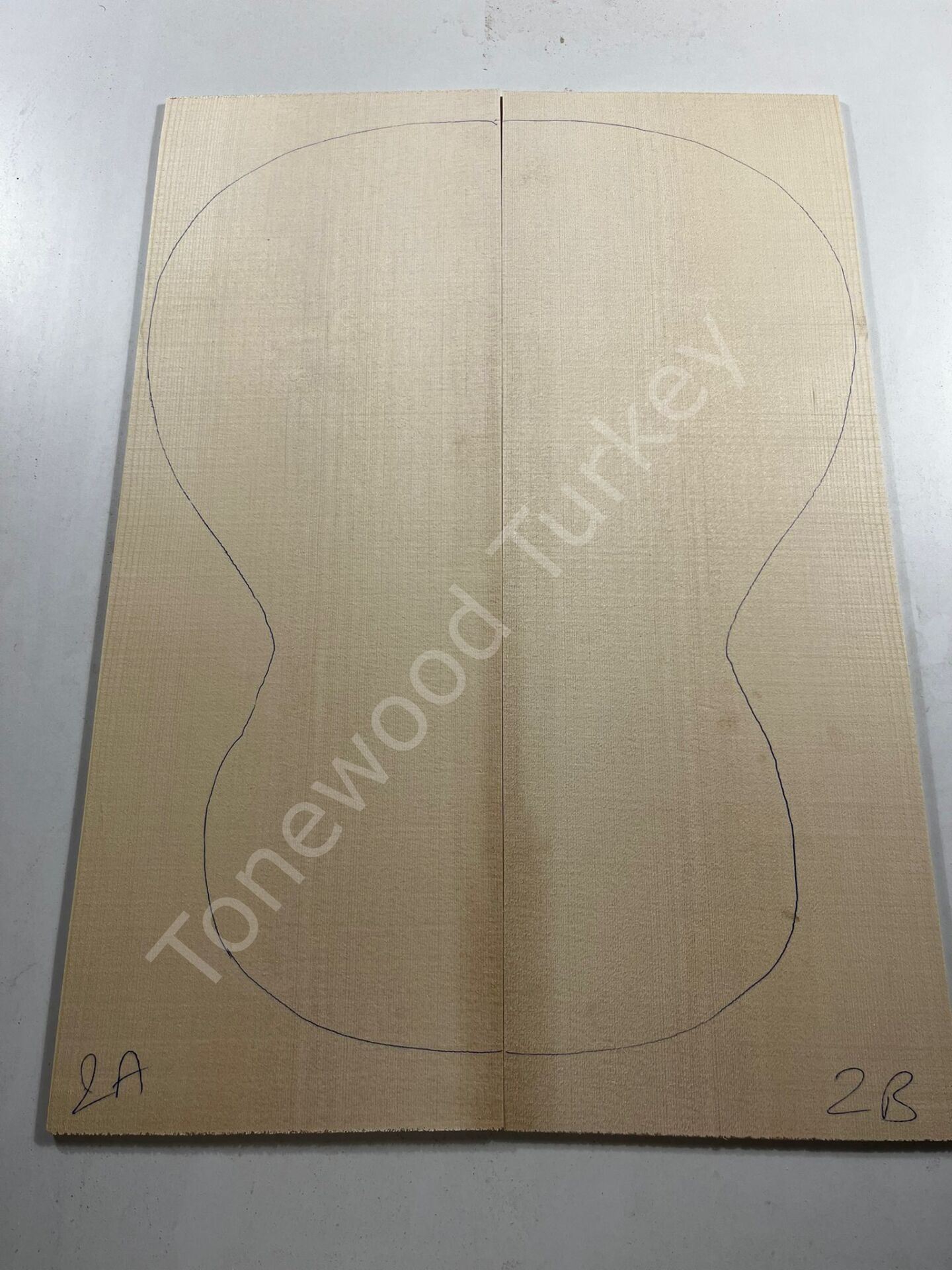 AAA Grade German Moon Spruce Acoustic Guitar Soundboard Top Wood #2