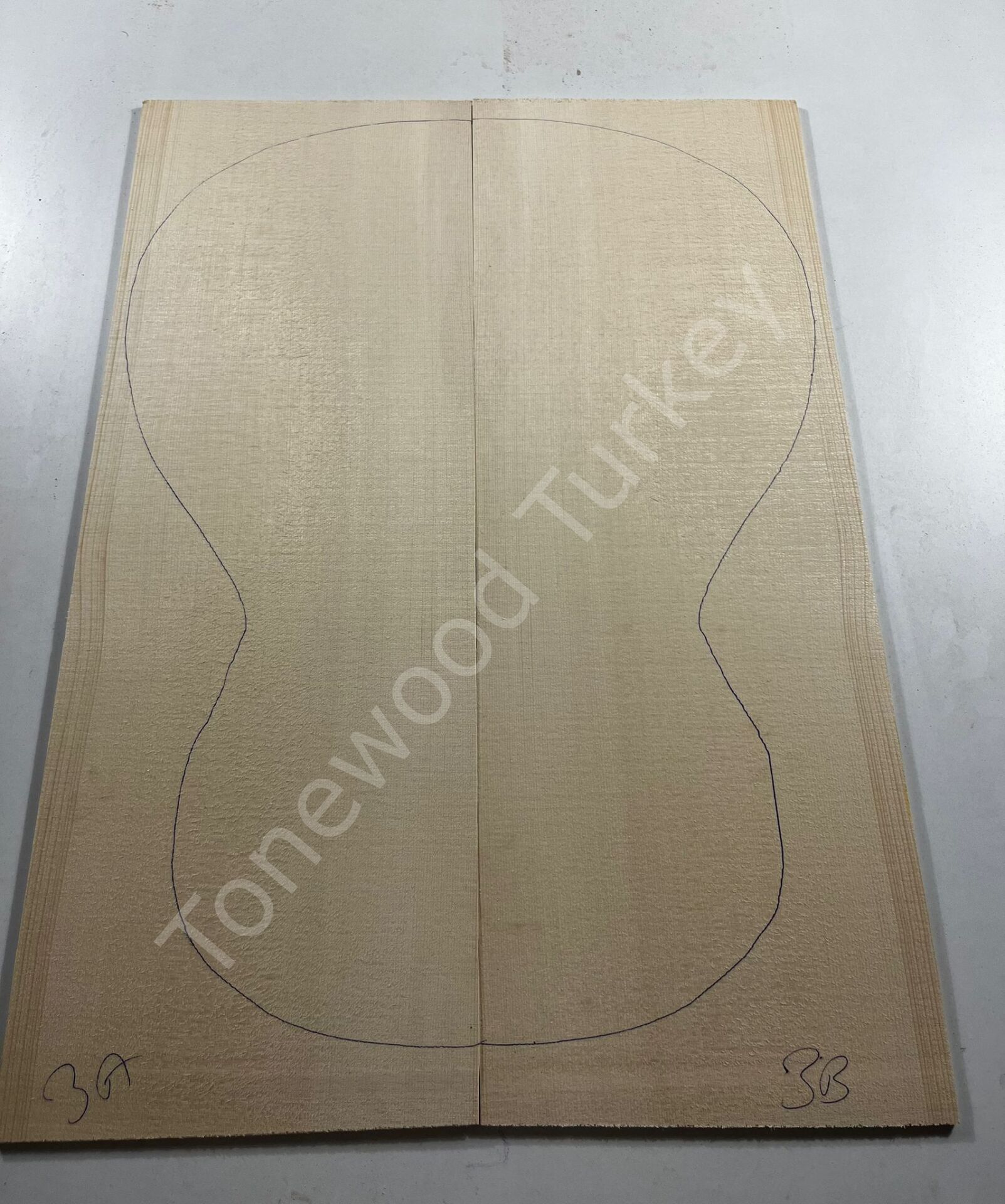 Master Grade German Moon Spruce Acoustic Guitar Soundboard Top Wood #3
