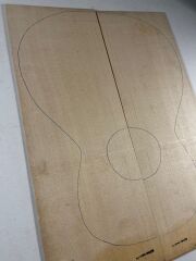 Master Grade German Moon Spruce Acoustic Guitar Soundboard Top Wood #4