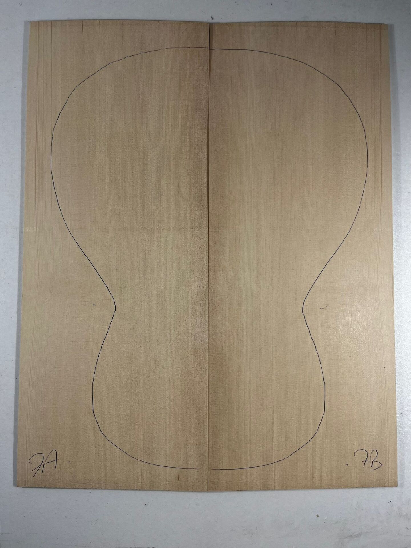 Master Grade German Moon Spruce Acoustic Guitar Soundboard Top Wood #7