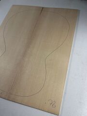 Master Grade German Moon Spruce Acoustic Guitar Soundboard Top Wood #7