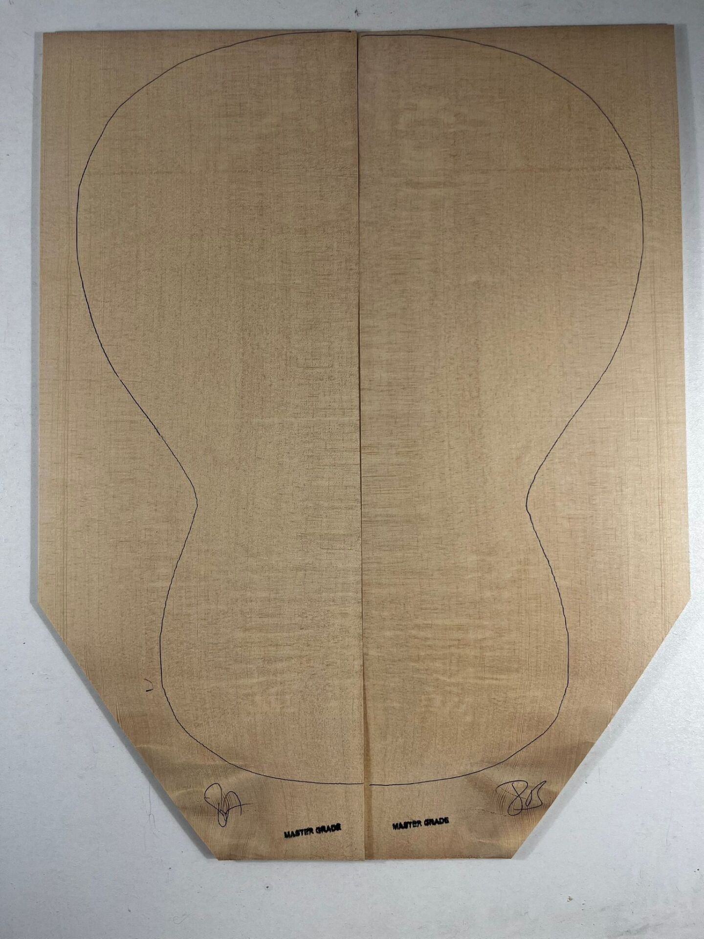 Master Grade German Moon Spruce Acoustic Guitar Soundboard Top Wood #9