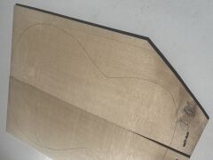 Master Grade German Moon Spruce Acoustic Guitar Soundboard Top Wood #9