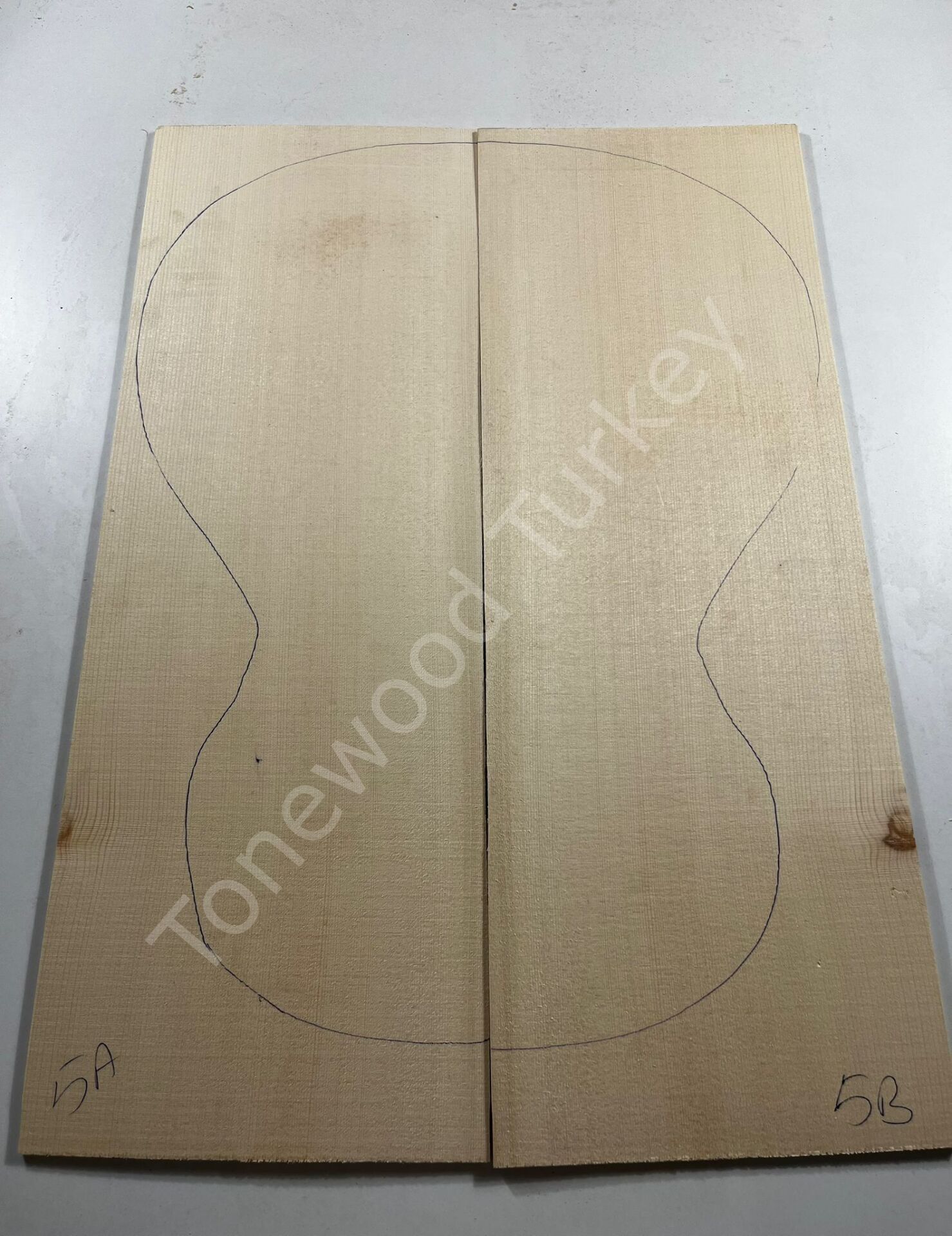 AAA Grade German Spruce Acoustic Guitar Soundboard Top Wood #7