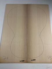 AAA Grade German Spruce Acoustic Guitar Soundboard Top Wood #7