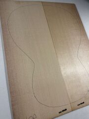 AAA Grade German Spruce Acoustic Guitar Soundboard Top Wood #10