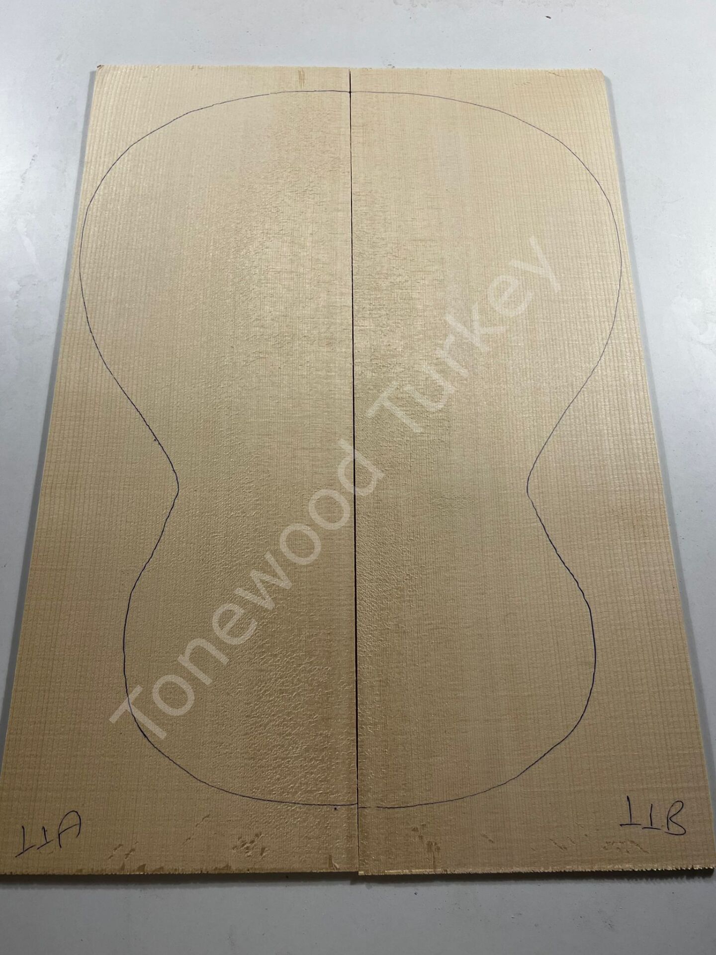AAA Grade German Spruce Acoustic Guitar Soundboard Top Wood #11