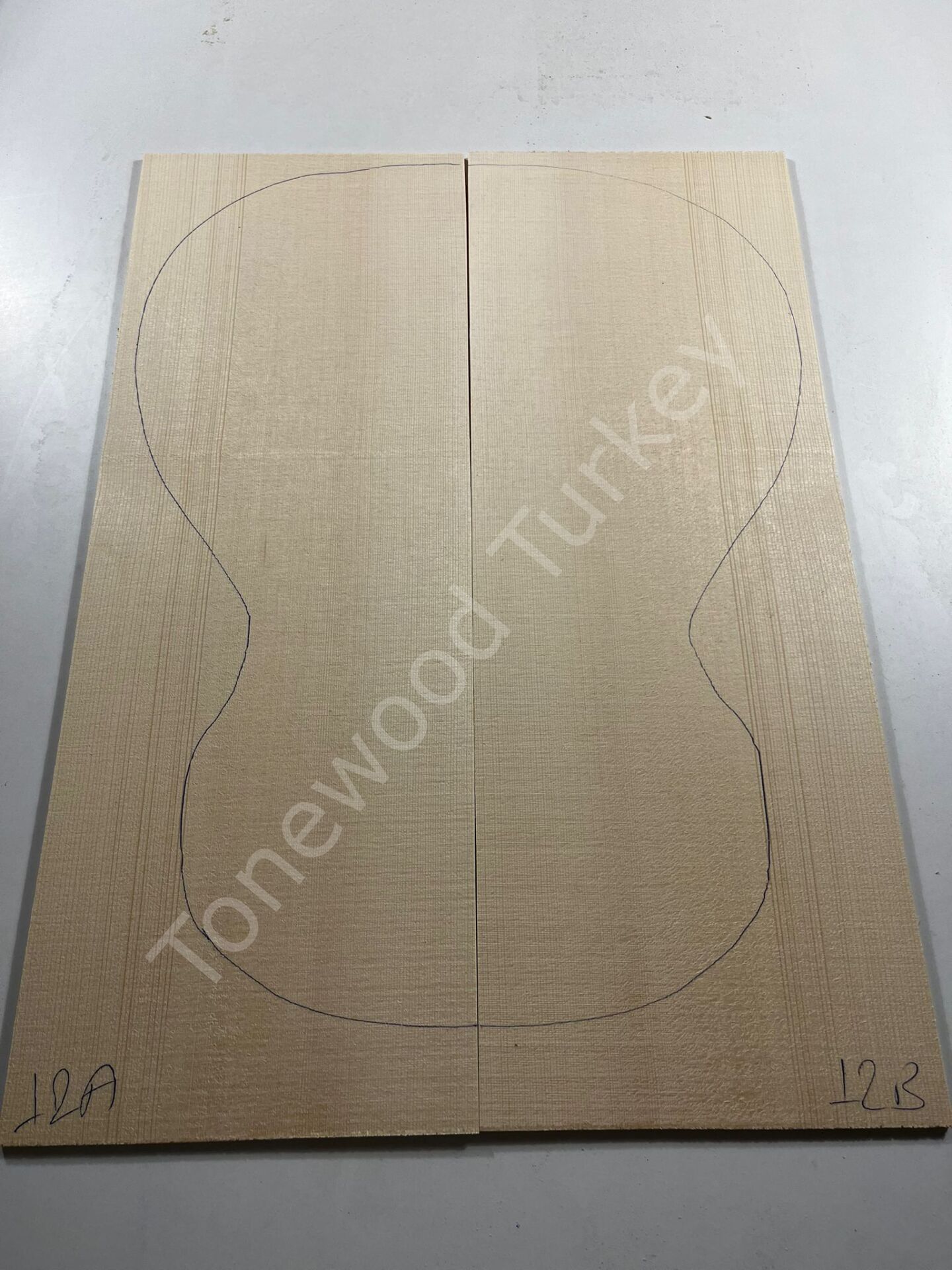 Master Grade German Spruce Acoustic Guitar Soundboard Top Wood #12