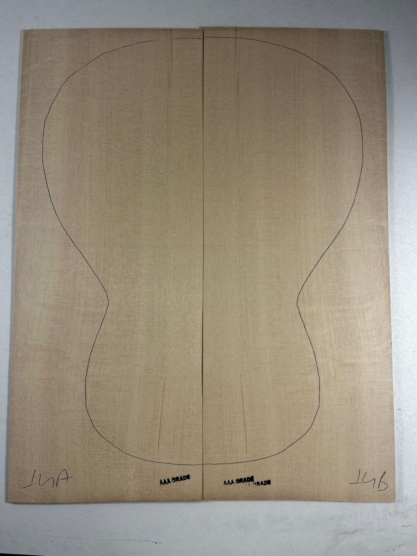 AAA Grade German Spruce Acoustic Guitar Soundboard Top Wood #14