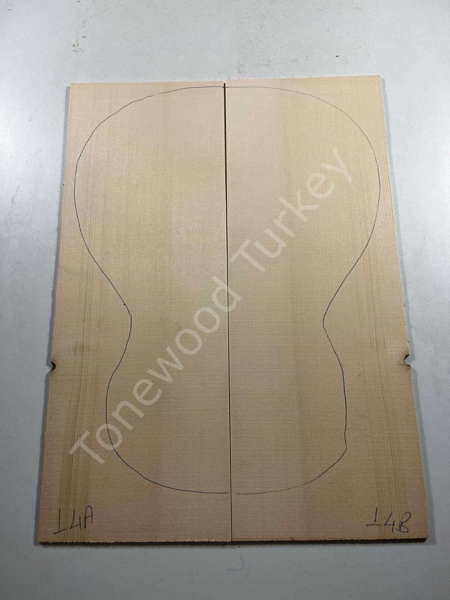 Master Grade German Spruce Acoustic Guitar Soundboard Top Wood #15