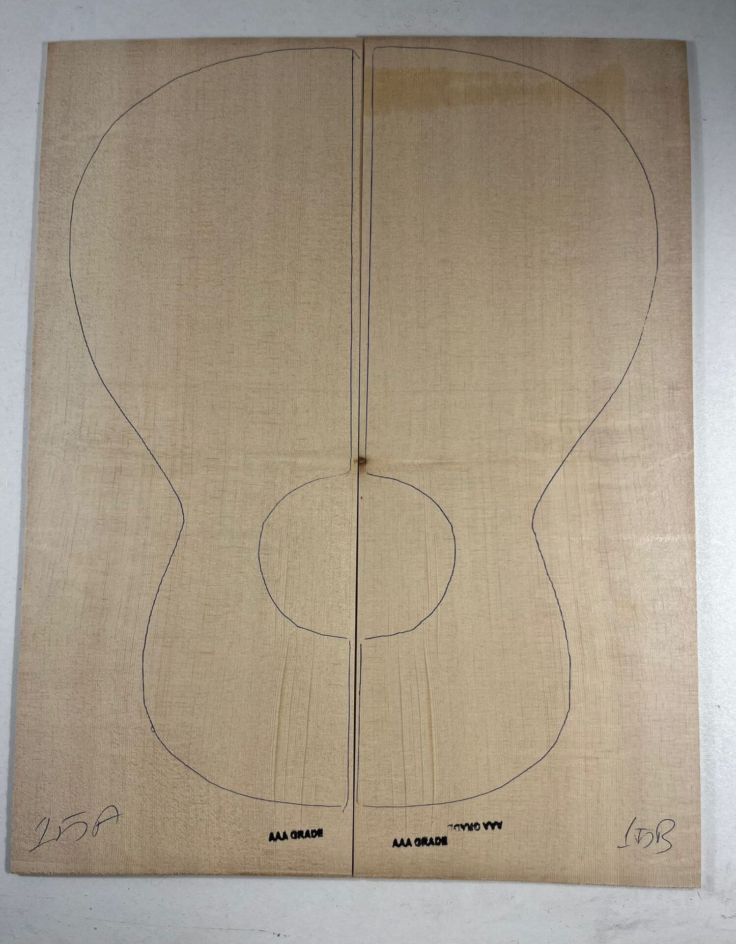 AAA Grade German Spruce Acoustic Guitar Soundboard Top Wood #15