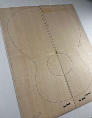 AAA Grade German Spruce Acoustic Guitar Soundboard Top Wood #15