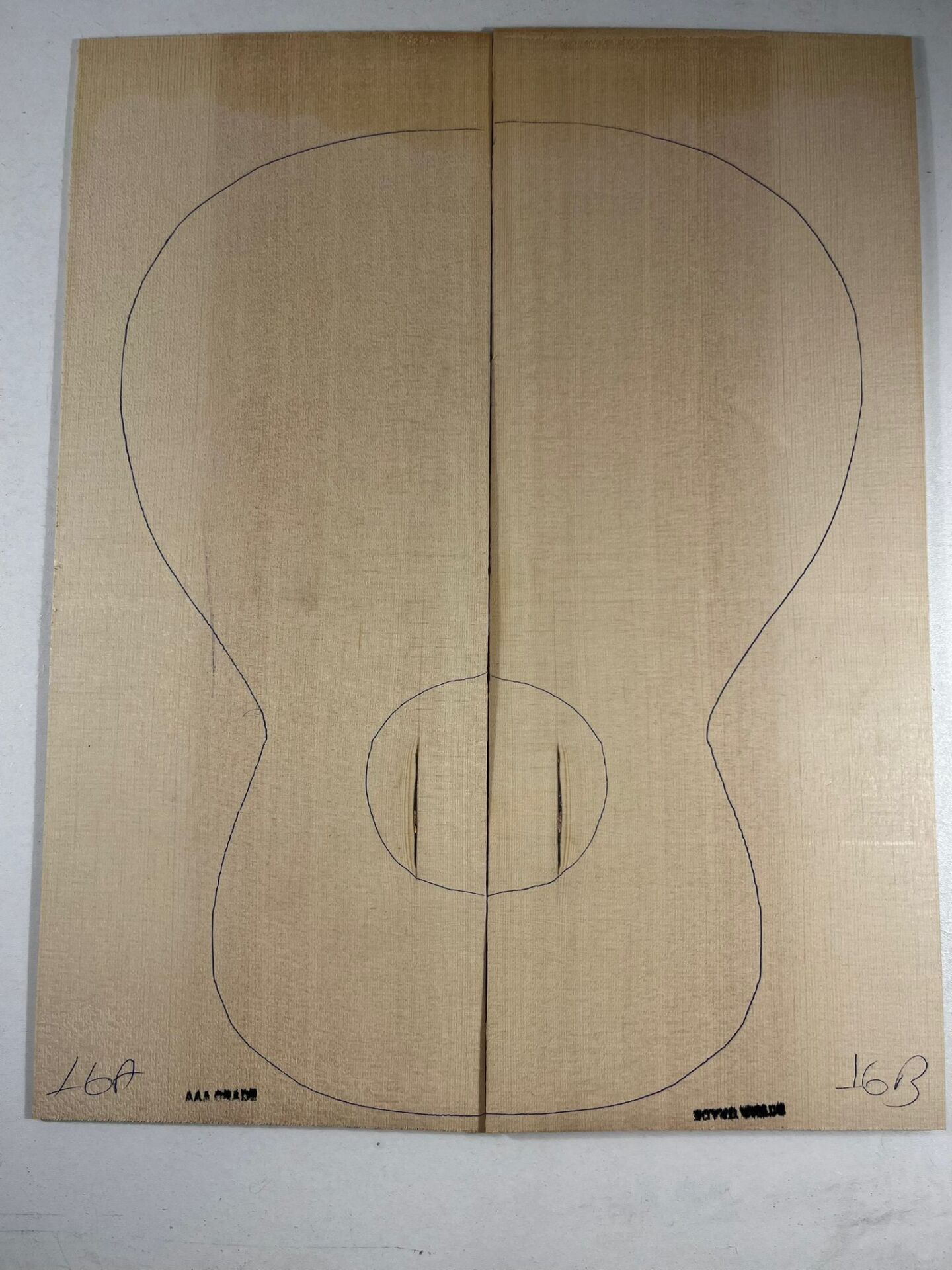 AAA Grade German Spruce Acoustic Guitar Soundboard Top Wood #16