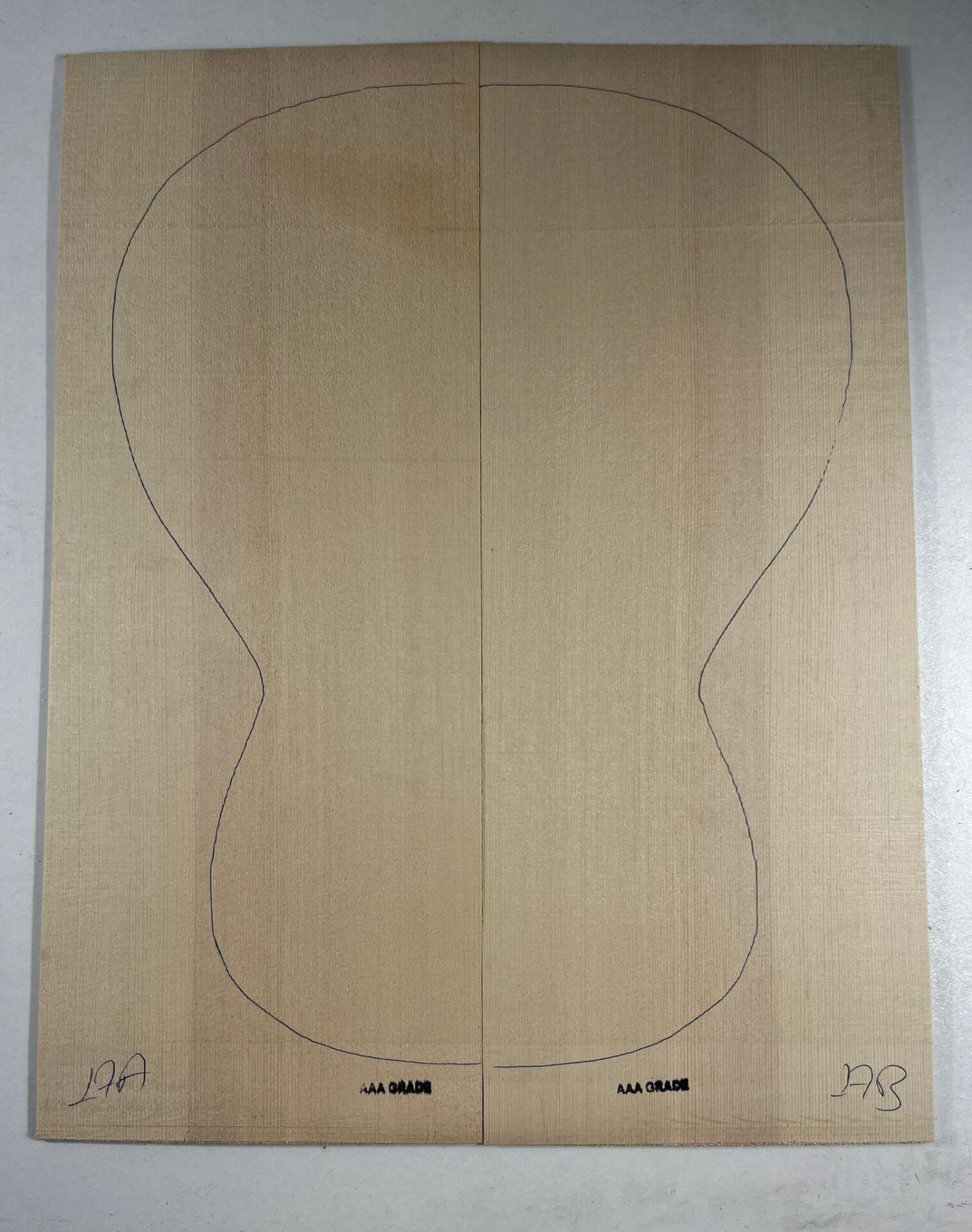 AAA Grade German Spruce Acoustic Guitar Soundboard Top Wood #17