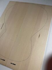AAA Grade German Spruce Acoustic Guitar Soundboard Top Wood #18