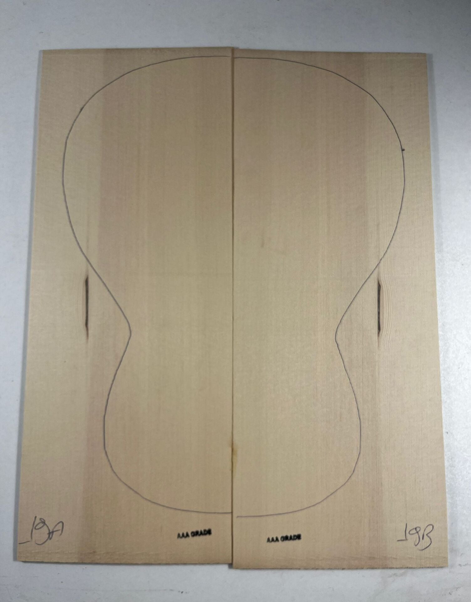 AAA Grade German Spruce Acoustic Guitar Soundboard Top Wood #19