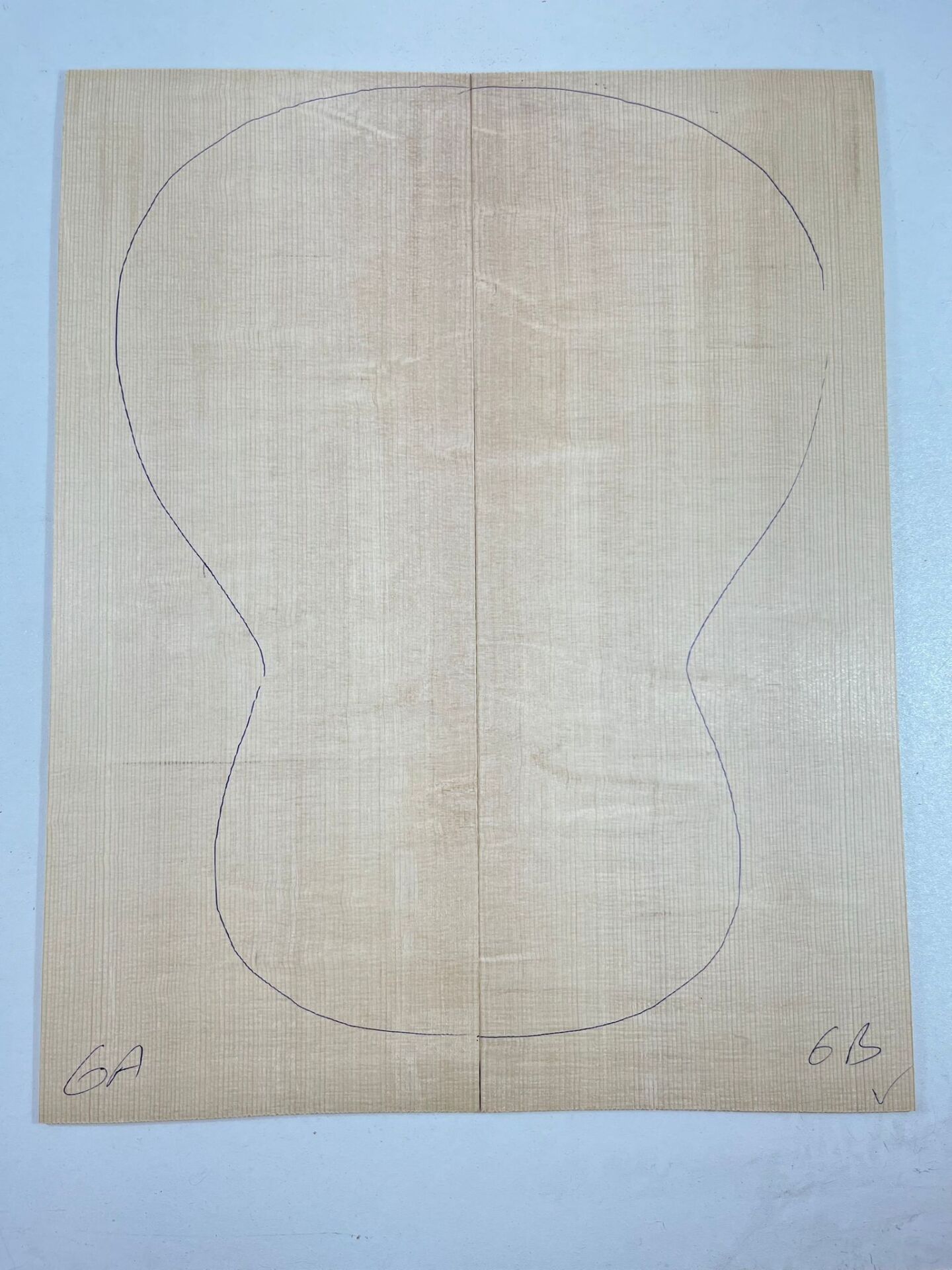 AA Grade BearClaw German Spruce Acoustic Guitar Soundboard Top Wood #6
