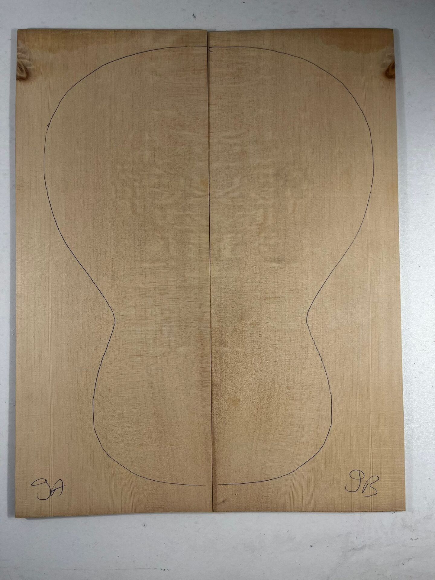 AAA Grade BearClaw German Spruce Acoustic Guitar Soundboard Top Wood #9