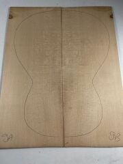 AAA Grade BearClaw German Spruce Acoustic Guitar Soundboard Top Wood #9