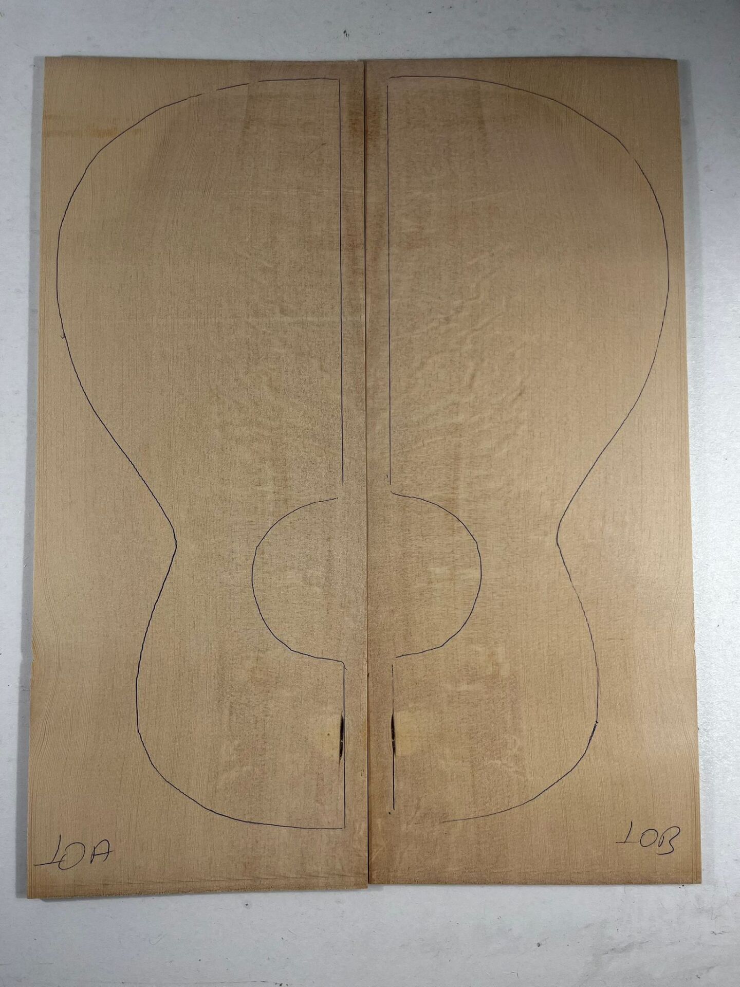 AAA Grade BearClaw German Spruce Acoustic Guitar Soundboard Top Wood #10
