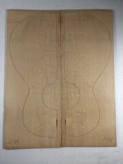 AAA Grade BearClaw German Spruce Acoustic Guitar Soundboard Top Wood #10