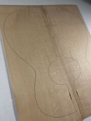 AAA Grade BearClaw German Spruce Acoustic Guitar Soundboard Top Wood #10
