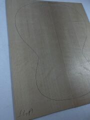 AAA Grade BearClaw German Spruce Acoustic Guitar Soundboard Top Wood #14