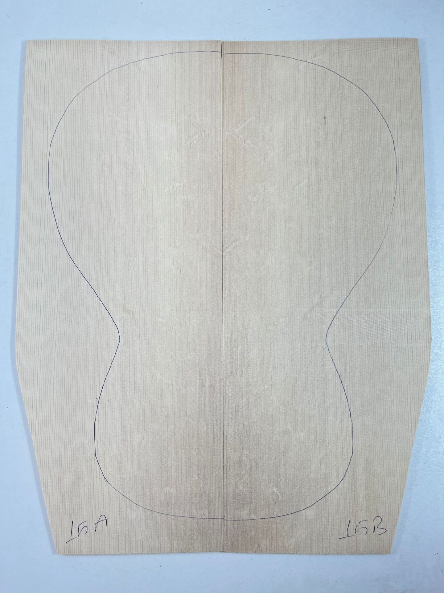 AAA Grade BearClaw German Spruce Acoustic Guitar Soundboard Top Wood #15