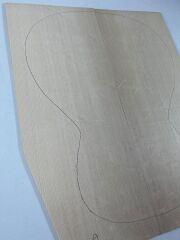 AAA Grade BearClaw German Spruce Acoustic Guitar Soundboard Top Wood #15