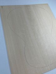 AA Grade BearClaw German Spruce Acoustic Guitar Soundboard Top Wood #16