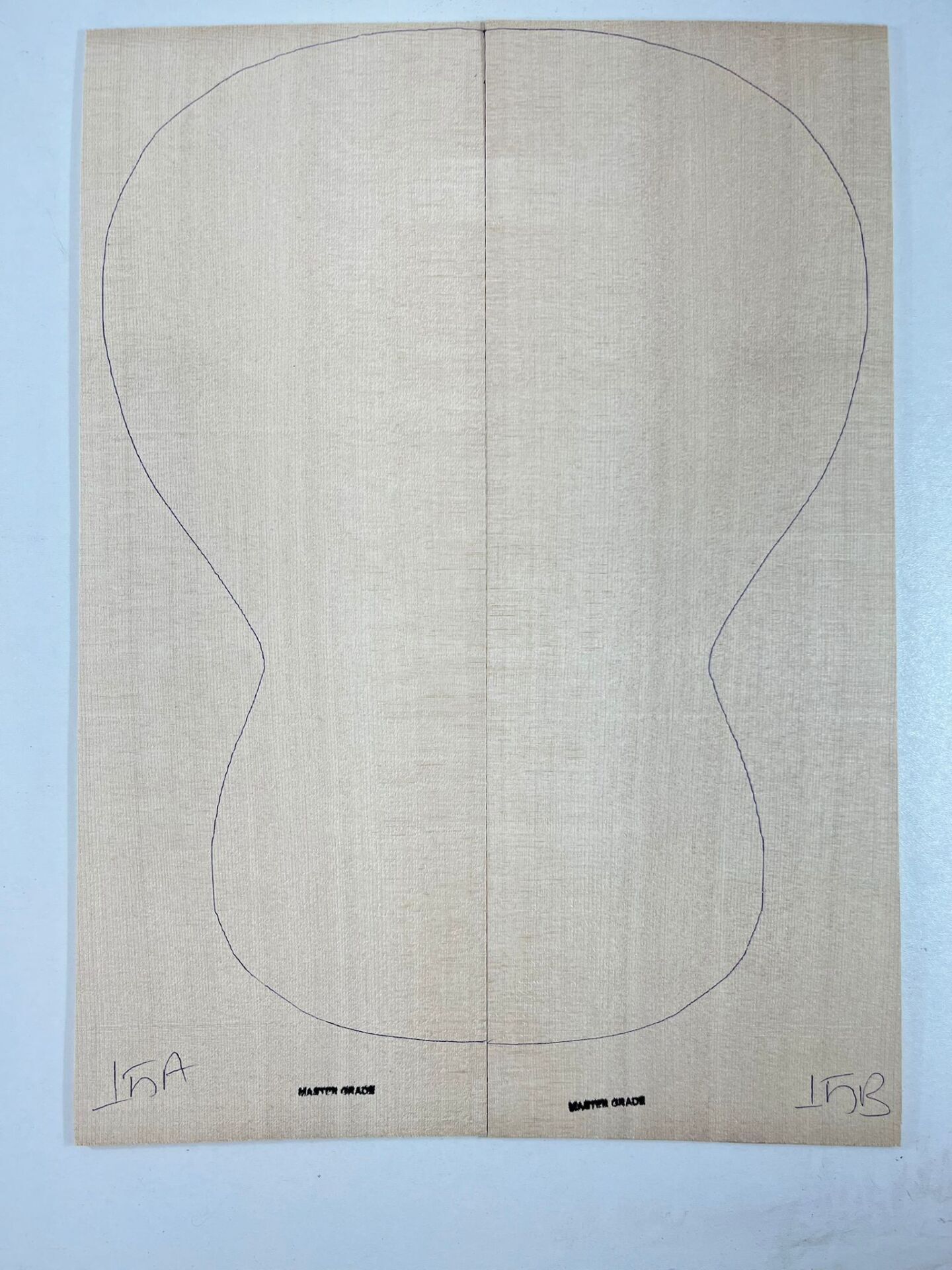 Master Grade German Moon Spruce Acoustic Guitar Soundboard Top Wood #15