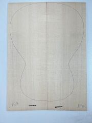 Master Grade German Moon Spruce Acoustic Guitar Soundboard Top Wood #15