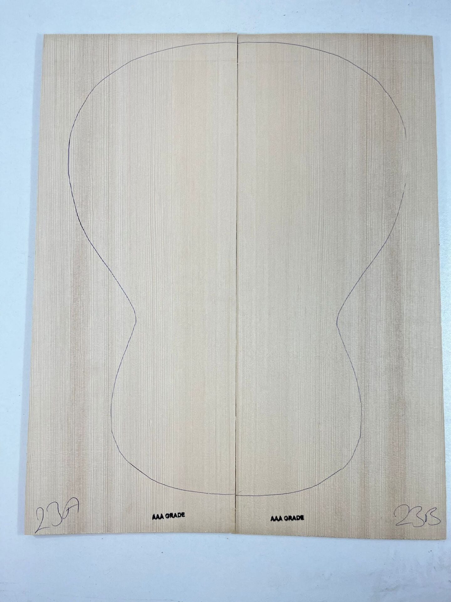 AAA Grade German Spruce Acoustic Guitar Soundboard Top Wood #23