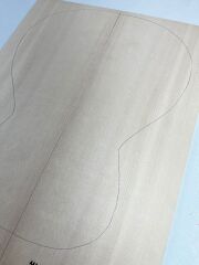 AAA Grade German Spruce Acoustic Guitar Soundboard Top Wood #31