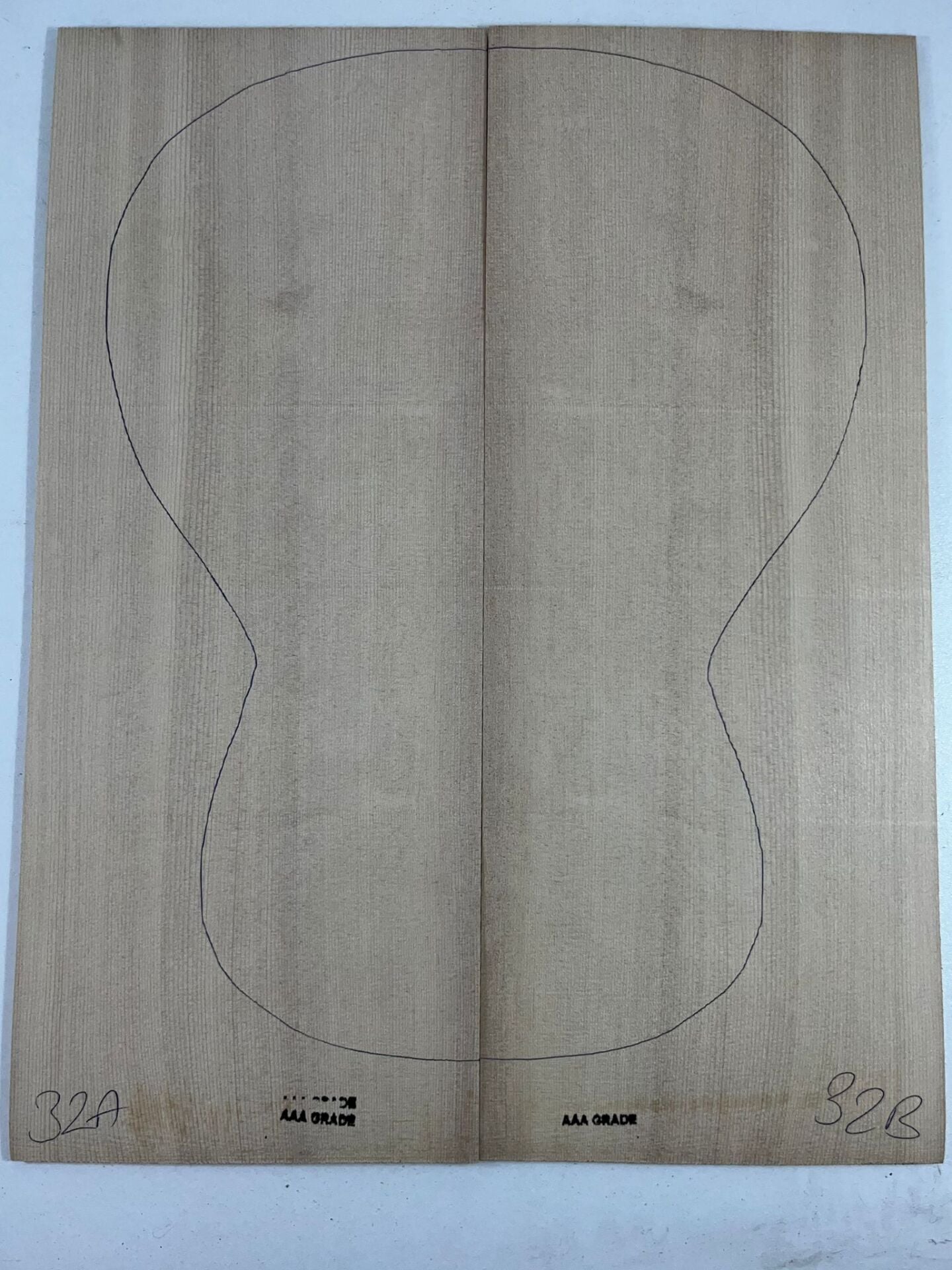 AAA Grade German Spruce Acoustic Guitar Soundboard Top Wood #32