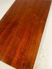 Figured Sapele Electric Guitar Drop Top set Bookmatch #5