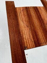 Figured Sapele Acoustic Guitar Back and Sides #1