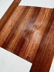 Figured Sapele Acoustic Guitar Back and Sides #1