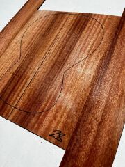 Figured Sapele Acoustic Guitar Back and Sides #2
