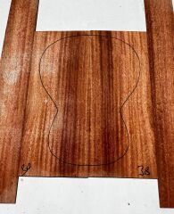 Figured Sapele Acoustic Guitar Back and Sides #3