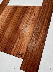 Figured Sapele Acoustic Guitar Back and Sides #4