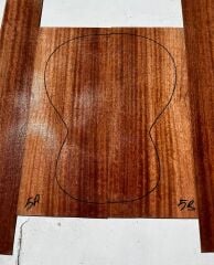 Figured Sapele Acoustic Guitar Back and Sides #5