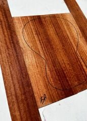 Figured Sapele Acoustic Guitar Back and Sides #5