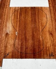 Figured Sapele Acoustic Guitar Back and Sides #6