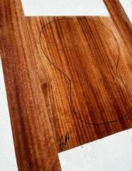 Figured Sapele Acoustic Guitar Back and Sides #6