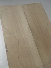 AA Grade Coucasian Spruce Acoustic Guitar Soundboard Top Wood #3